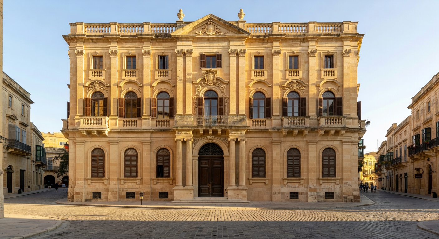 Domus Zamittello palazzo hotel Valletta Republic Street
