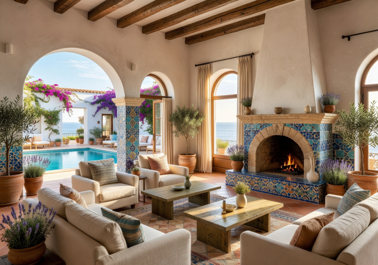 Luxury hotel interior with mediterranean design Jumplinkflow