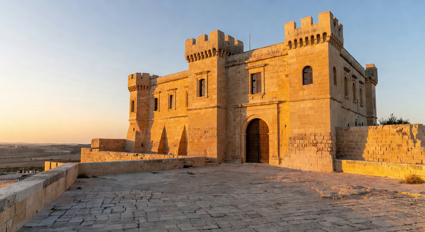 Xara Palace Mdina medieval palace exterior